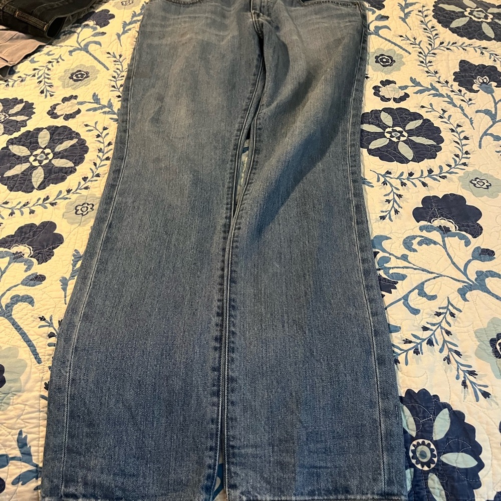 J. Crew Blue Flare & Wide Leg Jeans